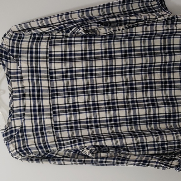 Madewell Long Sleeve Dress/Tunic Soft and Comfortable Plaid - Picture 6 of 10